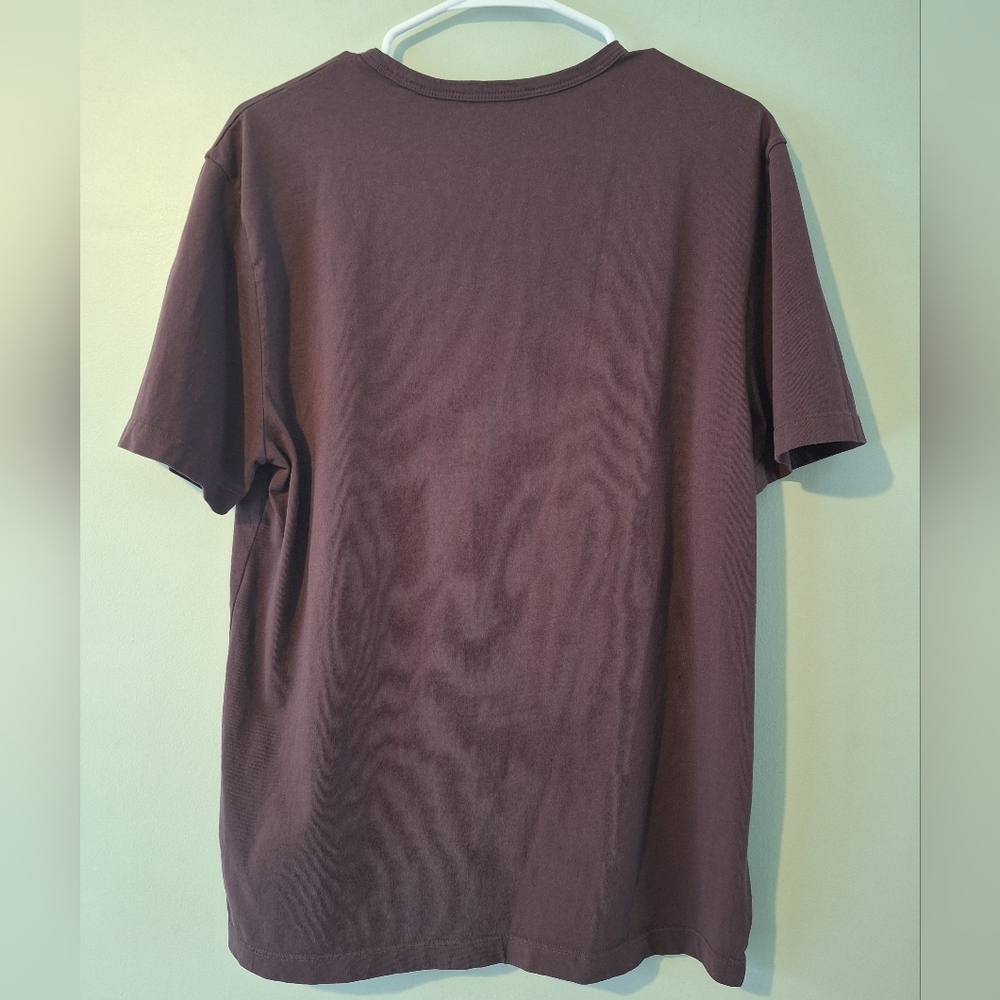 VINCE Men's Plum Crew-Neck Short Sleeve T-Shirt - M - Picture 2 of 9